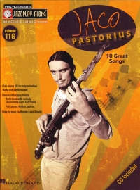 Jazz Play Along 116 Jaco Pastorius + Cd Sheet Music Songbook