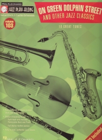 Jazz Play Along 103 On Green Dolphin Street + Cd Sheet Music Songbook