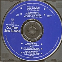 Pscdg124 Old Tyme Sing-alongs Sheet Music Songbook