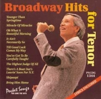Pscdg1344 Broadway Hits For Tenor Sheet Music Songbook