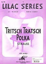 Lilac 070 Strauss Tritsch Tratsch Polka Sheet Music Songbook