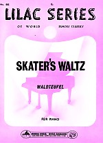 Lilac 085 Waldteufel Skaters Waltz Sheet Music Songbook