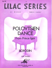 Lilac 101 Borodin Polovtsien Dance Sheet Music Songbook