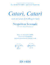 Catari Catari Cardillo Key C Sheet Music Songbook