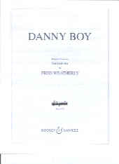 Danny Boy Weatherley Key Eb Sheet Music Songbook