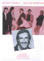 He Aint Heavy Hes My Brother Hollies Sheet Music Songbook