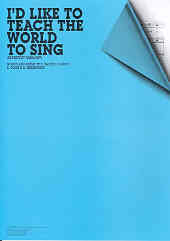 Id Like To Teach The World To Sing Sheet Music Songbook