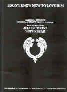 I Dont Know How To Love Him Jesus Christsuperstar Sheet Music Songbook
