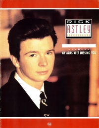 My Arms Keep Missing You ( Rick Astley) Sheet Music Songbook