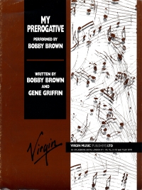 My Prerogative (bobby Brown) Sheet Music Songbook