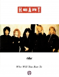 Who Will You Run To Heart Sheet Music Songbook