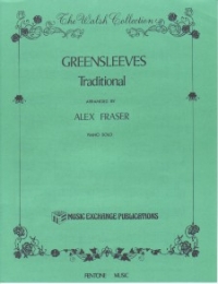 Greensleeves Piano Solo Sheet Music Songbook