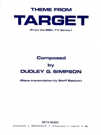 Target Tv Theme Sheet Music Songbook