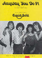 Anyway You Do It Liquid Gold Sheet Music Songbook