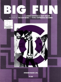 Big Fun Gap Band Sheet Music Songbook