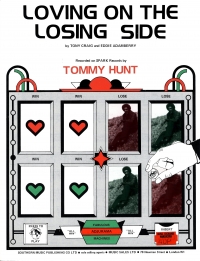 Loving On The Losing Side (tommy Hunt) Sheet Music Songbook