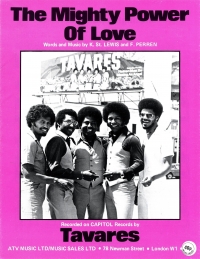 Mighty Power Of Love (tavares) Sheet Music Songbook