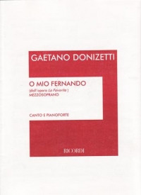 O Mio Fernando (la Favorita) Donizetti Mezzo Sop Sheet Music Songbook