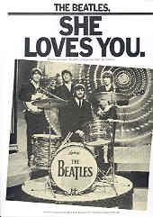 She Loves You (beatles) Sheet Music Songbook