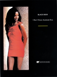 I Dont Know Anybody Else (black Box) Sheet Music Songbook