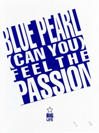 Can You Feel The Passion Blue Pearl Sheet Music Songbook