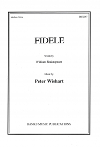 Fidele Wishart Medium Voice Sheet Music Songbook