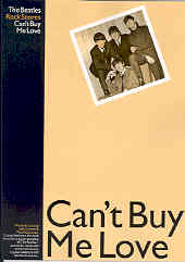 Cant Buy Me Love Beatles (rock Score Singles) Sheet Music Songbook