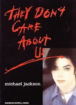 They Dont Care About Us Michael Jackson Sheet Music Songbook