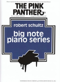 Pink Panther Big Note Schultz Sheet Music Songbook