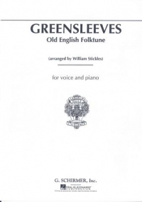 Greensleeves Stickles Key Fmin Medium Sheet Music Songbook