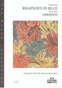 Rhapsody In Blue Theme From Gershwin/duke Easy Sheet Music Songbook