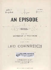 An Episode In G Minor Cohnreich Sheet Music Songbook