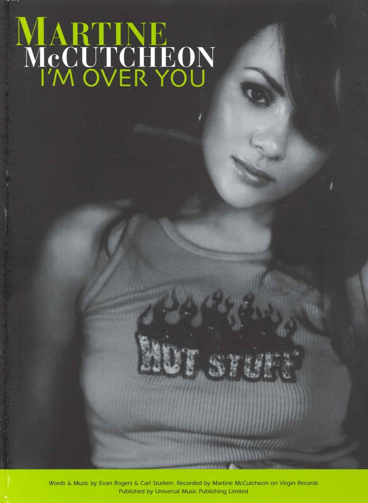 Im Over You Martine Mccutcheon Sheet Music Songbook