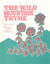 Wild Mountain Thyme Sheet Music Songbook