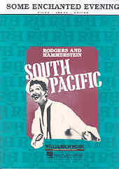 Some Enchanted Evening (south Pacific) Rodgers Sheet Music Songbook