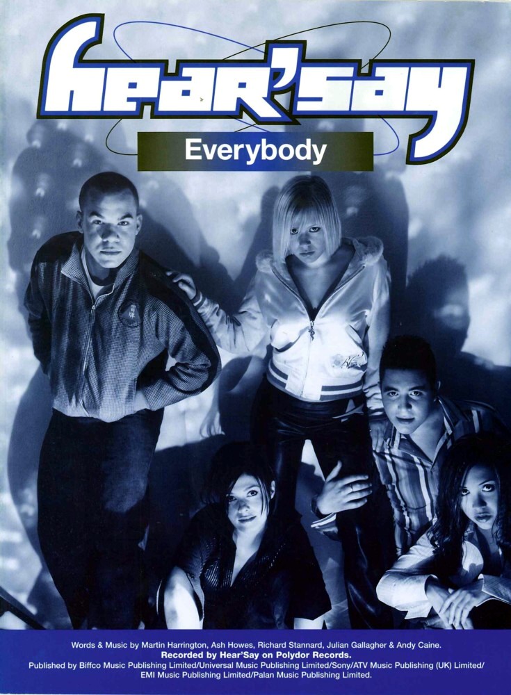 Everybody Hearsay Sheet Music Songbook