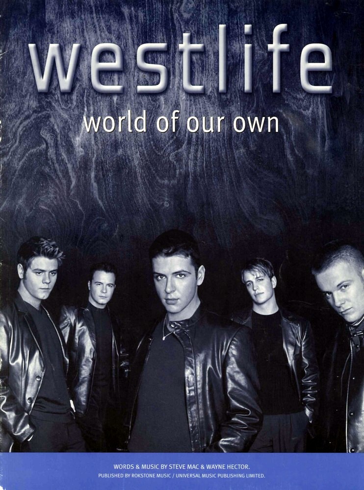 World Of Our Own Westlife Sheet Music Songbook