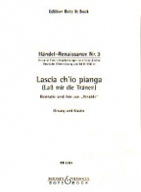 Lascia Chio Pianga Handel Sheet Music Songbook