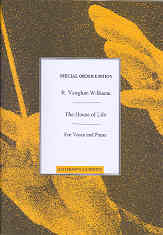 House Of Life Vaughan-williams Sheet Music Songbook