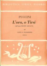 Lora O Tirsi (manon Lescaut) Puccini Soprano Sheet Music Songbook