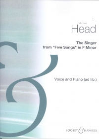 Singer Head Key F Minor Voice & Piano Ad Lib Sheet Music Songbook