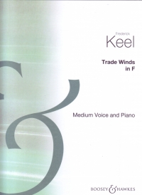 Trade Winds Keel Key F Medium Voice & Piano Sheet Music Songbook