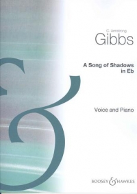 Song Of Shadows Armstrong Gibbs Key Eb Voice & Pf Sheet Music Songbook