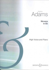 Nirvana (no 4) Adams Key Eb High Voice & Piano Sheet Music Songbook