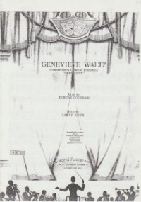 Genevieve Waltz Adler Pvg Sheet Music Songbook