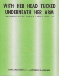 With Her Head Tucked Underneath Her Arm Weston Sheet Music Songbook