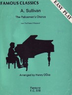 Policemans Chorus, The - Sullivan Sheet Music Songbook