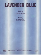 Lavender Blue - Eliot Daniel Sheet Music Songbook