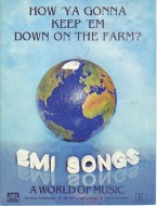 How Ya Gonna Keep Em Down On The Farm? Sheet Music Songbook