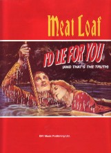 Id Lie For You Meat Loaf Sheet Music Songbook